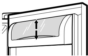 LG-GOLDSTAR GR-I2289STK - Pour replacer la grille sur la surface intérieure: - 2