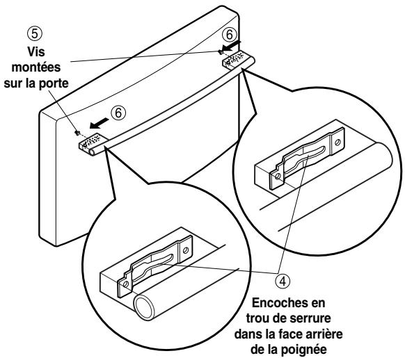 LG-GOLDSTAR GR-I2289STK - Réinstaller la poignée du tiroir du congélateur - 1