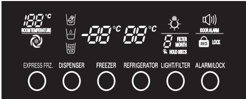 LG-GOLDSTAR GR-I2289STK - Réglage des commandes - 1