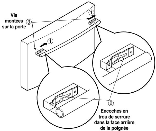 LG-GOLDSTAR GR-I2289STK - Enlever la poignée du tiroir du congélateur - 1
