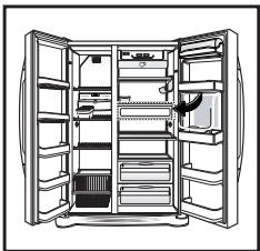 LG-GOLDSTAR GR-I2289STK - Positionnement du contrôleur de température - 4