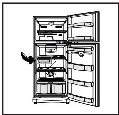 LG-GOLDSTAR GR-I2289STK - Positionnement du contrôleur de température - 2