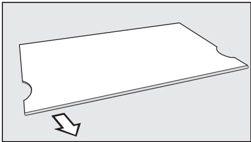 MIELE KF7742D - Démonter la tablette - 1