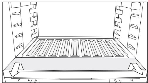 MIELE KF7742D - Retirer la tablette avec le porte-bouteilles - 1