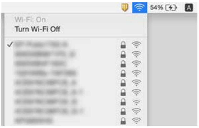 Wi-Fi: On Turn Wi-Fi Off