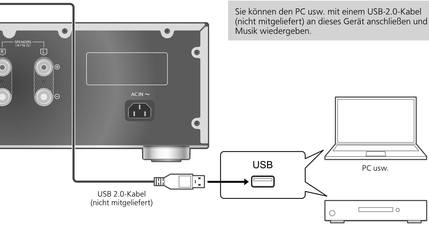 TECHNICS SU-G700M2 - Verwendung eines Lichtwellenleiter-Digitalkabels - 1