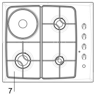 PROLINE PGH 460 BR-EC - PLAQUE gaz et MIXTE - 4