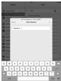 RICOH WG-2 - Réglage des périphériques (pour iOS) - 1