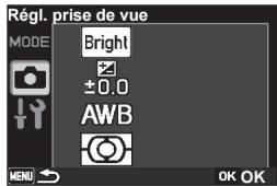 RICOH WG-2 - Réglage des fonctions de la caméra - 1