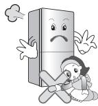 LG 6C3913 - N'insérez pas les mains dans la partie inférieure du réfrigérateur. - 1