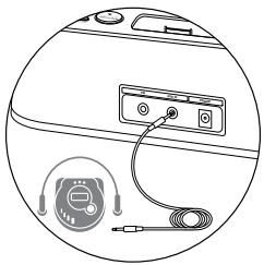 ALTEC LANSING HPSON ALT_M302 - Écouter un ipod non inséré ou un autre dispositif portable - 1