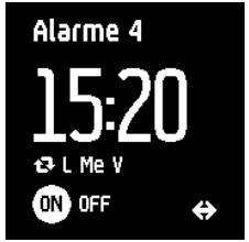 FITBIT SURGE XL NOIR - Activation ou désactivation d'une alarme silencieuse - 2
