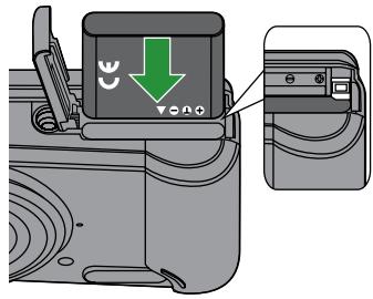 RICOH HZ15 - Installez la batterie et la carte mémoire - 2