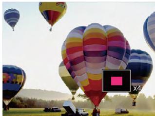 RICOH HZ15 - Utilisation du zoom sur les images déjà prises (images fixes seulement) - 1