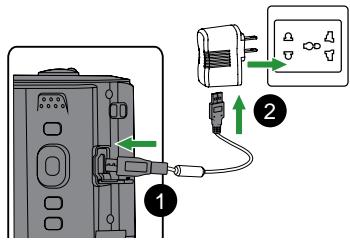RICOH HZ15 - Charger la batterie - 1