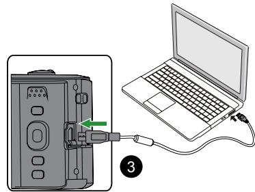 RICOH HZ15 - Charger la batterie - 4