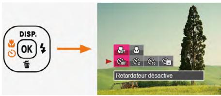 RICOH HZ15 - Paramètres du retardateur - 1