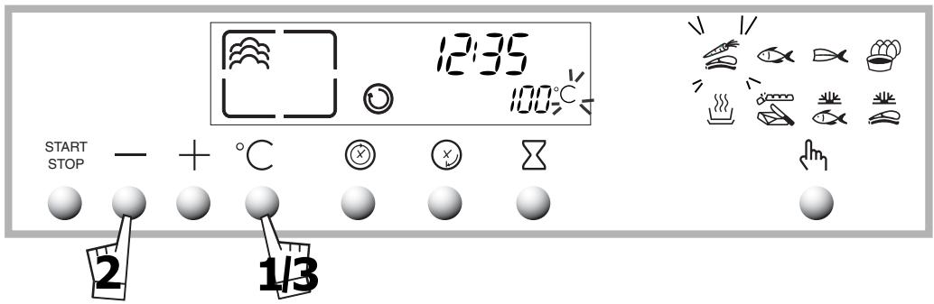 SCHOLTES FPV 61 INOX - Modification de la température de cuisson - 1