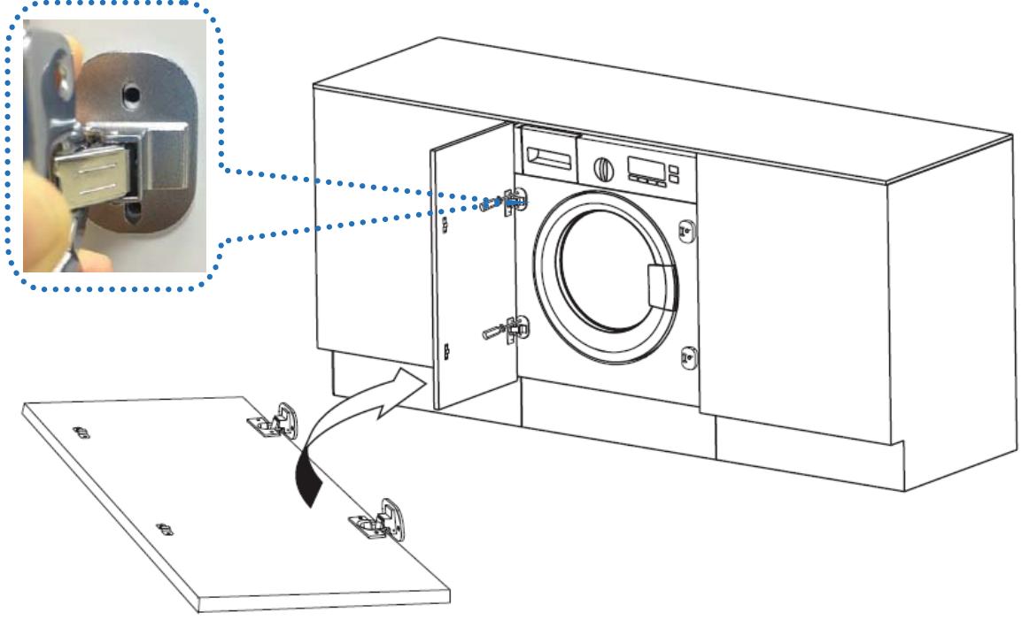 DARRYTHOMSON THBI1468WD - Mounting the furniture door - 1