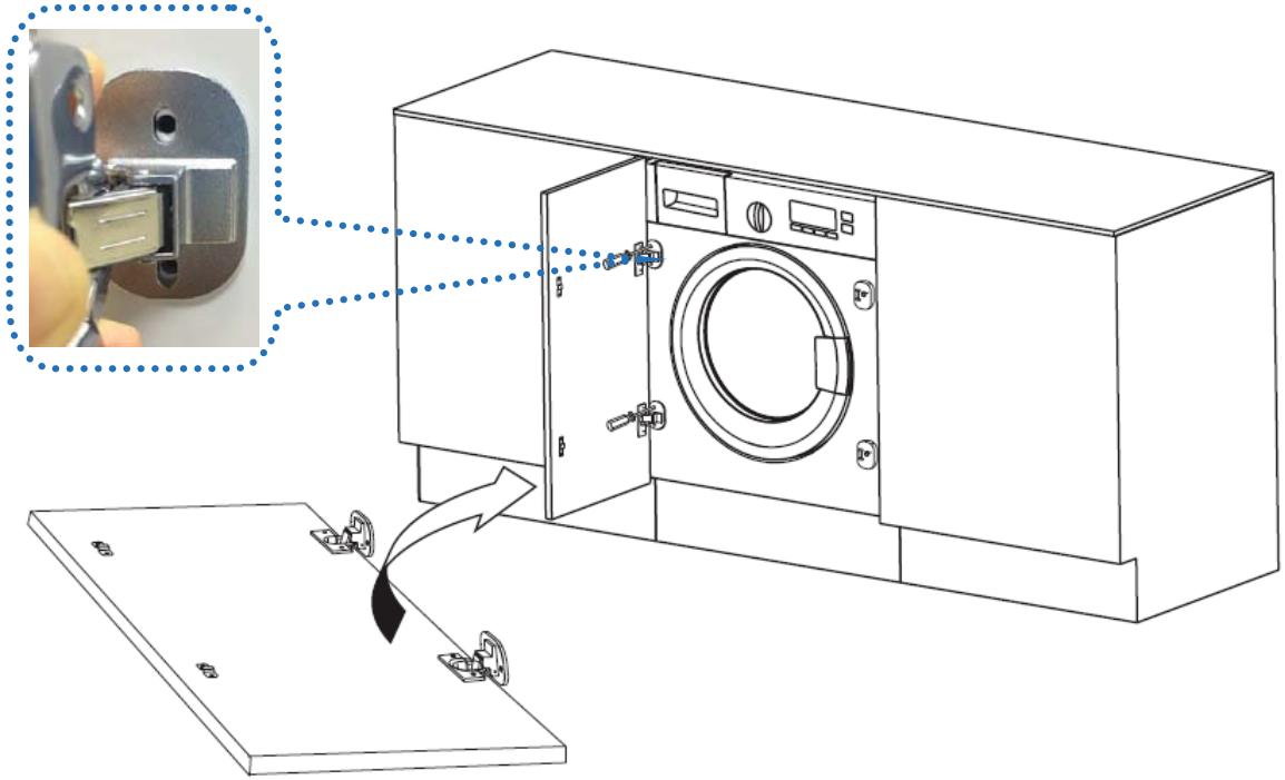 DARRYTHOMSON THBI1468WD - Montage de la porte du meuble - 1