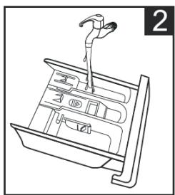 DARRYTHOMSON THBI1468WD - Cleaning the detergent drawer and recess - 2