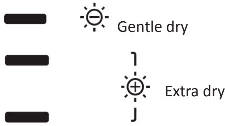 DARRYTHOMSON THBI1468WD - Setting the Drying Level - 3