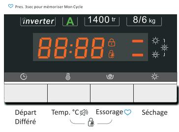 DARRYTHOMSON THBI1468WD - Panneau de controlle - 2