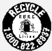 LENOVO TAB A10-30 2-32 - Logos pour le recyclage des batteries - 2