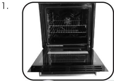 ROSIERES FourRFSHT59E - Retrait et nettoyage des VITRES - 1