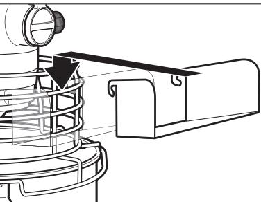 KITCHENAID KFPO919EAC - POUŽÍVÁNÍ OCHRANNÉHO KRYTU MÍSY\* A NÁLEVKY\* - 2