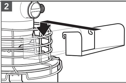 KITCHENAID KFPO919EAC - UTILISATION DE LA GRILLE DE PROTECTION DU BOL\* ET DU COUVERCLE VERSEUR\* - 2