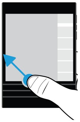 BLACKBERRY PASSPORT - Navigation dans une application android - 1