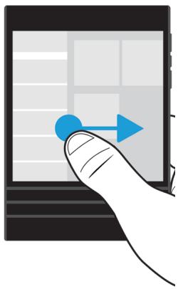 BLACKBERRY PASSPORT - Consulter brièvement vos messages et notifications alors que vous rédigez ou que vous affichez un message - 1