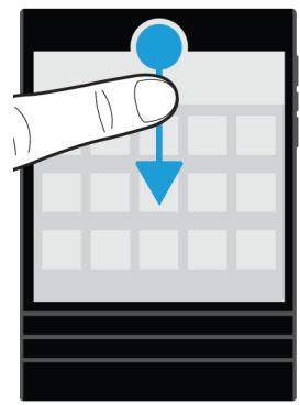 BLACKBERRY PASSPORT - Afficher les menus - 2
