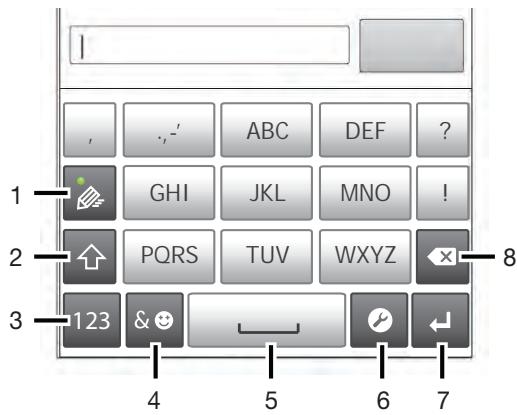 1 2 3 4 5 6 7 8 9 10 11 12 ABC DEF ? GHI JKL MNO ! PQRS TUV WXYZ 123 & 13