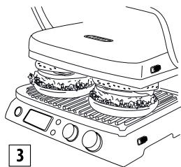 DELONGHI CGH1012D - Grill par contact (position fermée) - 1