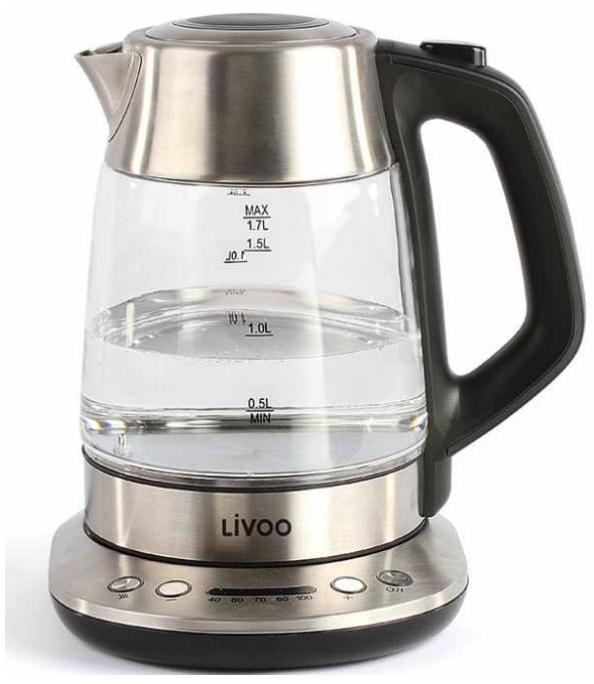 LIVOO CAFETIEREDOD165 - Théorique - bouilloire électrique sans fil - 1