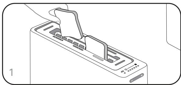 ROWENTA TJ902030 - 3·Mise en place du pain - 1