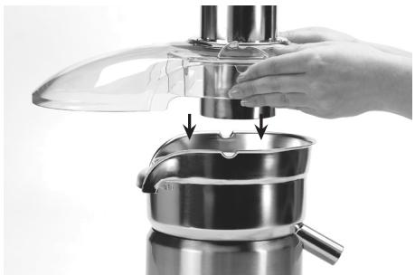 RIVIERA ET BAR PR886A - Utilisation du disque à jus - 3