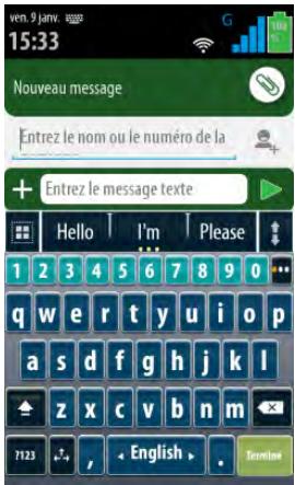 THOMSON SEREA 405 Sil - Utiliser le clavier SAREA - 1