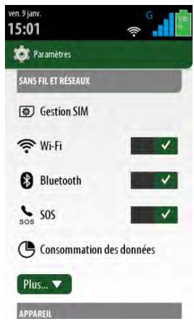 THOMSON SEREA 405 Sil - Changer la date et l'heure - 2