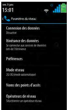 THOMSON SEREA 405 Sil - Sélection de l'opérateur téléphonique - 4