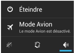 THOMSON SEREA 405 Sil - Éteindre votre téléphone, activer le mode avion, le mode silencieux et le mode vibreur - 1