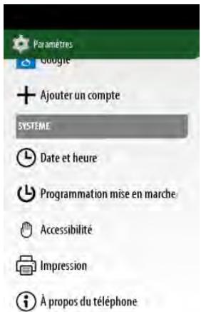 THOMSON SEREA 405 Sil - Changer la date et l'heure - 3