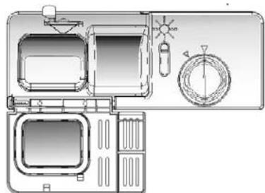 DARTY TDW60WH - Utilisation du liquide de rinçage et du distributeur de détergent - 1