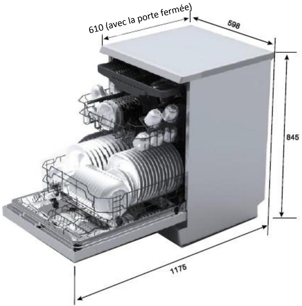 DARTY TDW60WH - Remarque : - 1