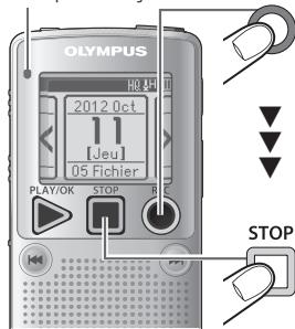 OLYMPUS DP-211 - Enregistrement - 1