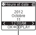 OLYMPUS DP-211 - Réglage de l'heure et date - 2