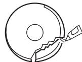 SHERWOOD CD-5505 - Entretien et manipulation des disques - 6