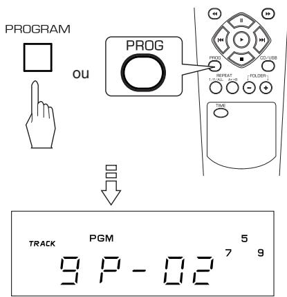 SHERWOOD CD-5505 - Rectification de morceau/fichier programme par inadvertance - 1
